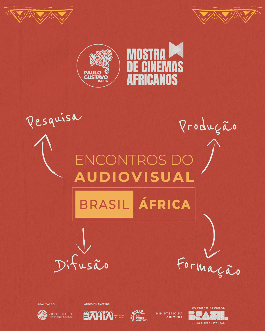 Mostra de Cinemas Africanos promove encontro inédito no Brasil entre profissionais do audiovisual africano e brasileiro